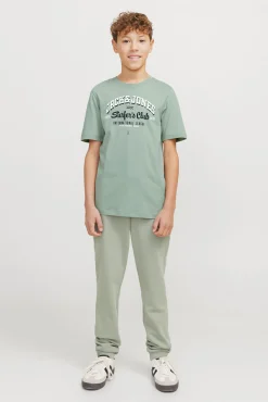 Crianças Jack & Jones Junior Camiseta regular fit estampada