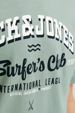 Crianças Jack & Jones Junior Camiseta regular fit estampada