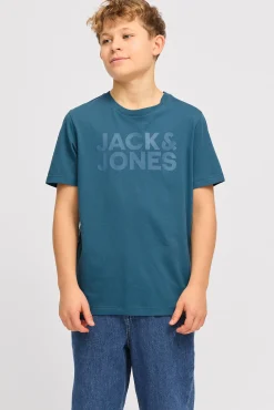Crianças Jack & Jones Junior Camiseta regular fit estampada