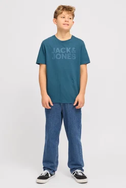 Crianças Jack & Jones Junior Camiseta regular fit estampada