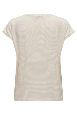 Only Camiseta regular fit glitter
