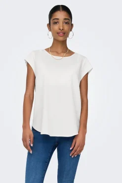 Only Camiseta regular fit manga corta