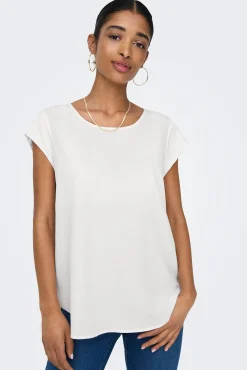 Only Camiseta regular fit manga corta