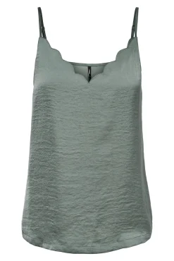 Only Camiseta regular fit tirantes
