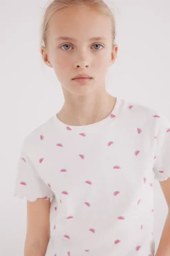 Crianças Springfield Kids Camiseta sandias niña