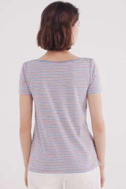 Springfield Camiseta semi entallada cuello barco