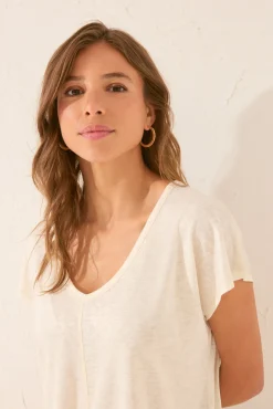 Women'secret Camiseta sin mangas 100% algodón