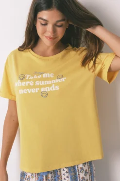 Women'secret Camiseta SmileyWorld® 100% algodón