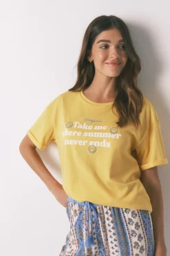 Women'secret Camiseta SmileyWorld® 100% algodón