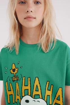 Crianças Springfield Kids Camiseta Snoopy niña