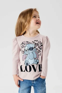 Crianças Name it Camiseta Stitch de niña