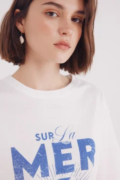 Springfield Camiseta "Sur la mer"