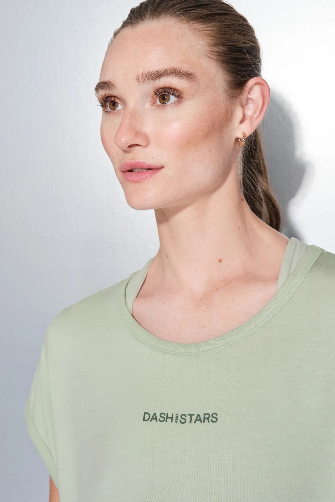 Dash and Stars Camiseta tejido extra suave