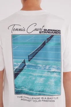 Springfield Camiseta tennis court