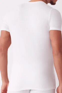 Cotonella Camiseta termal de hombre cuello redondo manga corta
