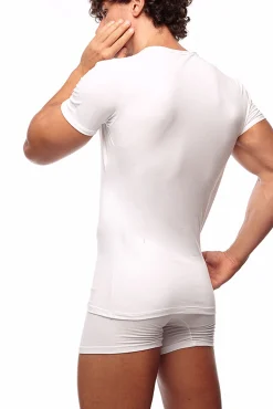 Cotonella Camiseta termal de hombre cuello redondo manga corta