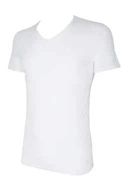 Cotonella Camiseta termal de hombre cuello pico manga corta