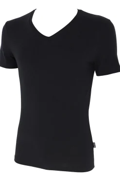 Cotonella Camiseta termal de hombre cuello pico manga corta