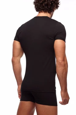 Cotonella Camiseta termal de hombre cuello redondo manga corta