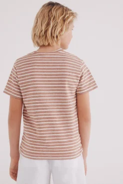Crianças Springfield Kids Camiseta textura rayas niño