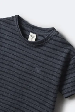 Crianças Springfield Kids Camiseta textura rayas niño