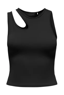 Only Play Camiseta tirantes asimetrica