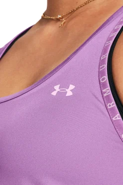 Under Armour Camiseta Tirantes púrpura