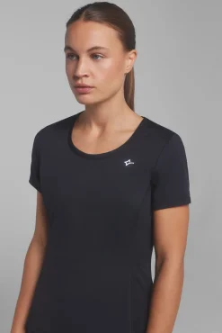 Dash and Stars Camiseta transpirable negra