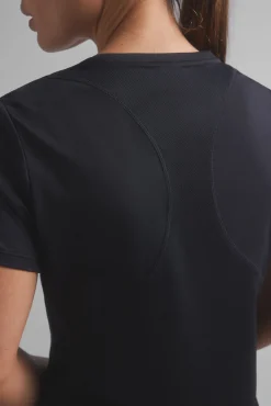 Dash and Stars Camiseta transpirable negra