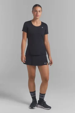 Dash and Stars Camiseta transpirable negra