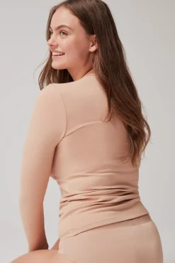 Gisela Camiseta térmica escote pico