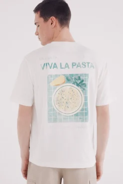 Springfield Camiseta viva la pasta