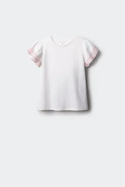 Crianças Springfield Kids Camiseta volantes niña