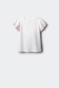 Crianças Springfield Kids Camiseta volantes niña