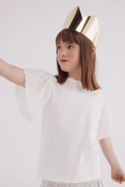 Crianças Springfield Kids Camiseta Volantes niña