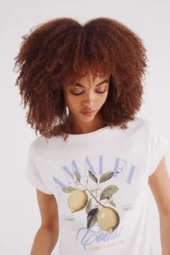 Springfield Camiseta"Amore baci pasta"