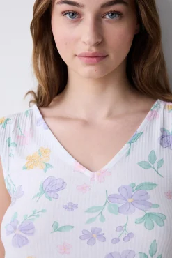 Penti Camisón corto flores