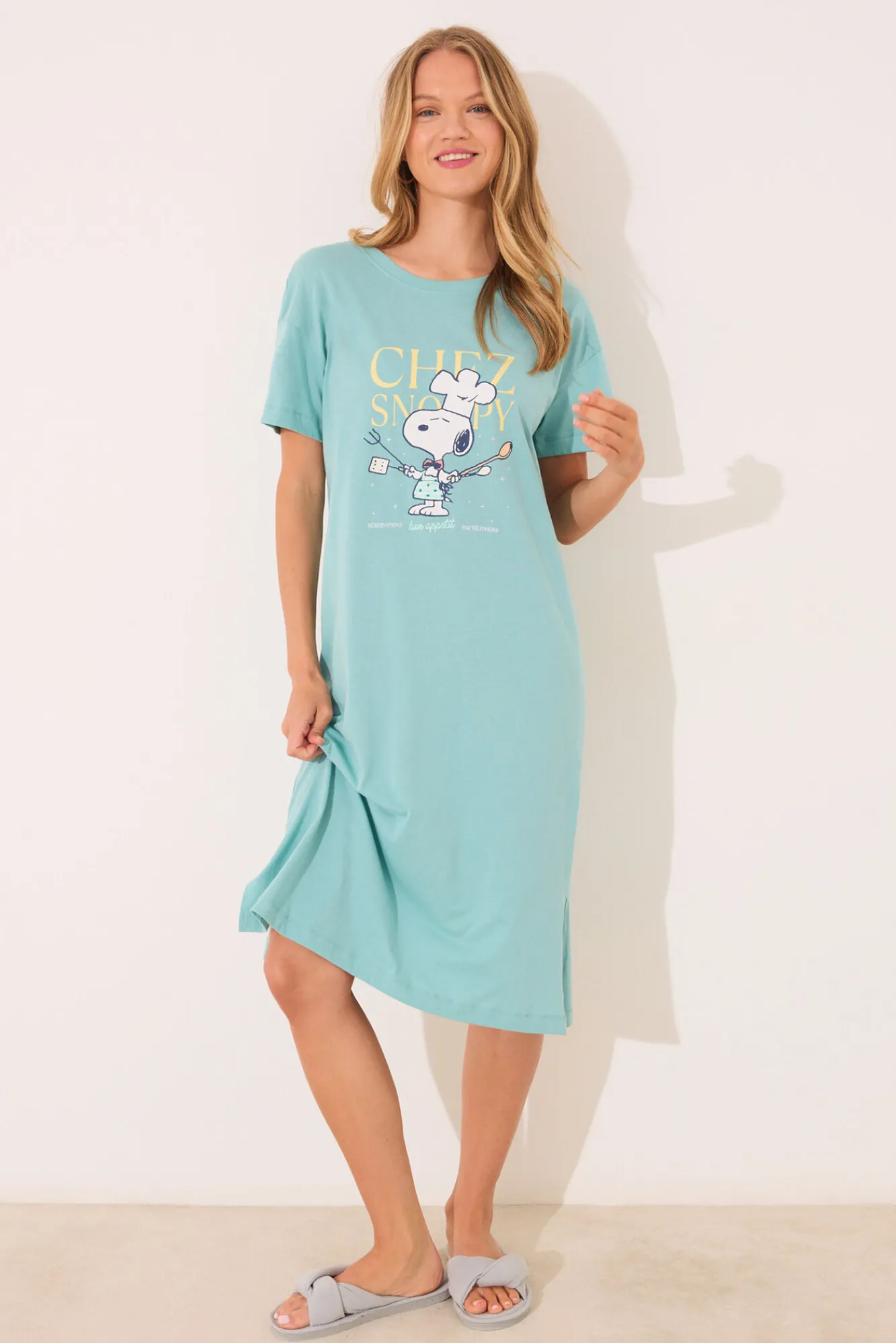 Women'secret Camisón largo 100% algodón Sebastián