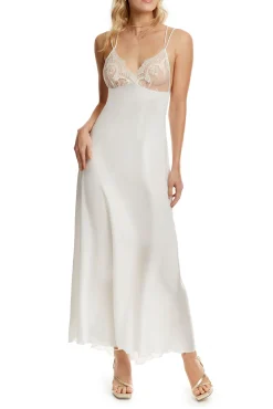 Ivette Bridal Camisón largo crepe essen