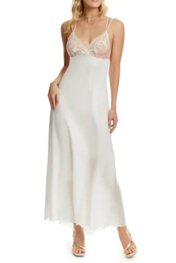 Ivette Bridal Camisón largo crepe essen