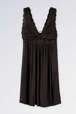 Ohma! Camisón lencero de lactancia con encaje