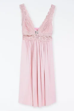 Ohma! Camisón lencero de lactancia con encaje