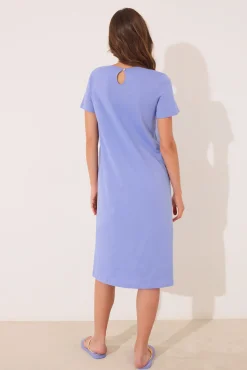 Women'secret Camisón midi Lilo & Stitch algodón
