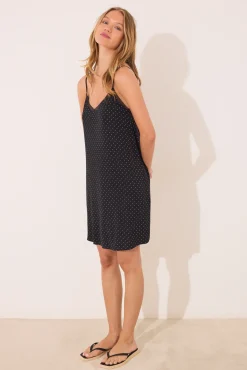 Women'secret Camisón midi lunares