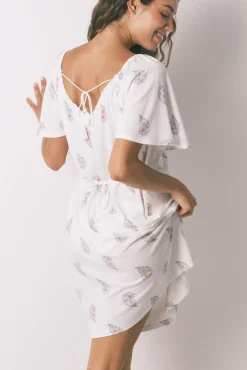 Women'secret Camisón midi "maternity" algodón floral