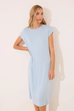 Women'secret Camisón midi viscosa brillos