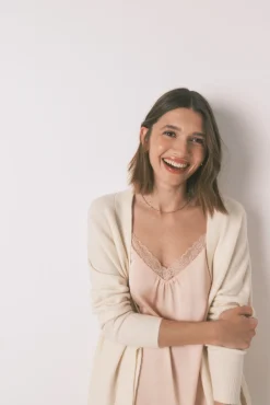 Women'secret Camisón satén encaje