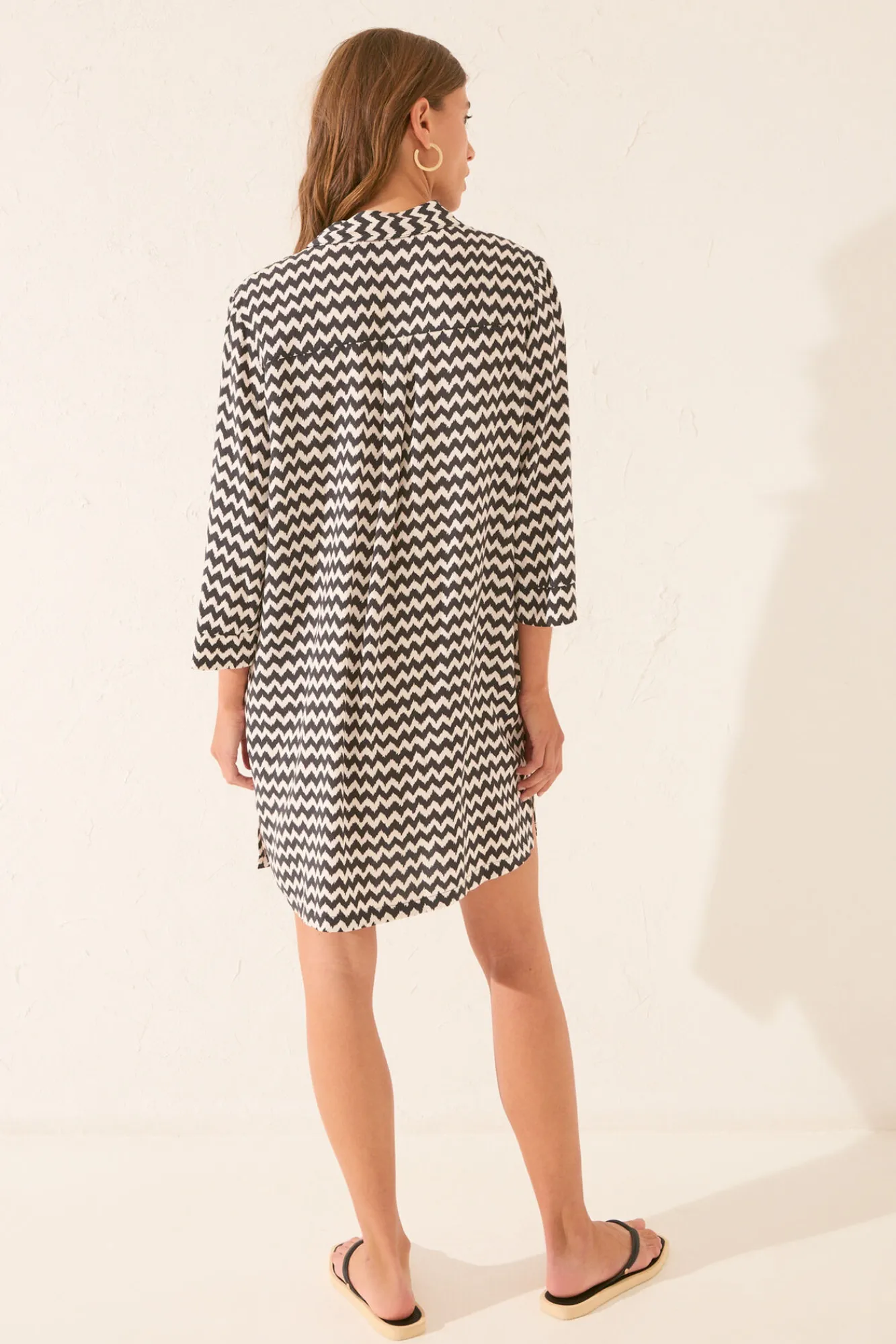 Women'secret Camisola corta estampado zig zag
