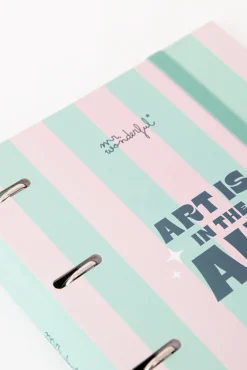 Mr. Wonderful Carpeta con anillas y folios