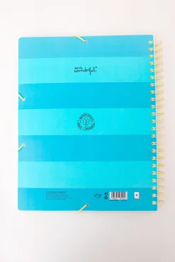 Mr. Wonderful Carpeta espiral hojas transparentes